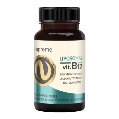 Lipozomální Vitamin B12 (kapsle) Nupreme - 30 ks, 11.7 g