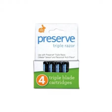 Náhradní břity pro strojek Triple Preserve - 4 ks