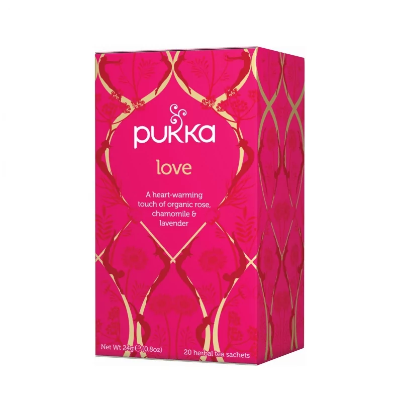 Čaj ayurvédský Love BIO Pukka - 24 g, 20 ks Čaj ayurvédský Love BIO Pukka - 24 g, 20 ks