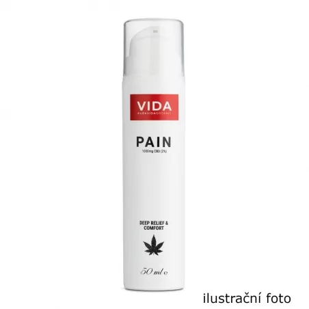 CBD Pain krém (1000 mg) Pura Vida Organic - 2.5 g