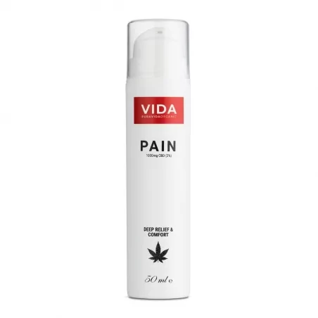 CBD Pain krém (1000 mg) Pura Vida Organic - 50 ml