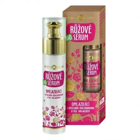 BIO Růžové omlazující sérum Purity Vision - 50 ml