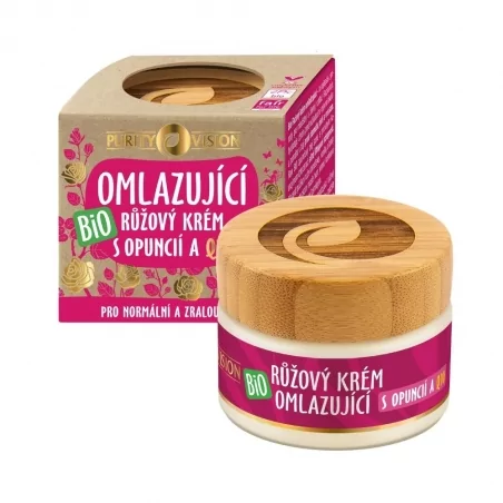 BIO Růžový krém omlazující Purity Vision - 40 ml