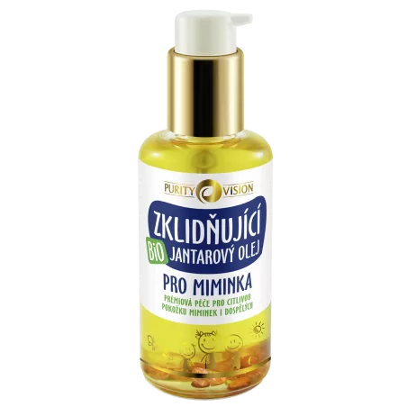 BIO Zklidňující jantarový olej pro miminka Purity Vision - 95 ml