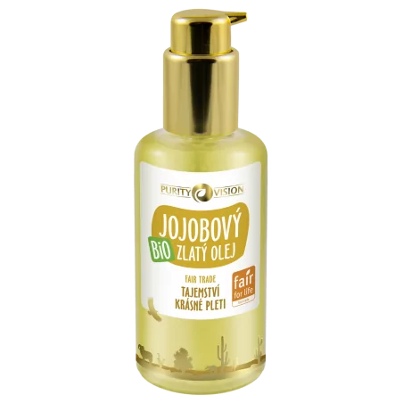 BIO Zlatý jojobový olej (Fair Trade) Purity Vision - 100 ml