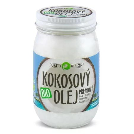 Kokosový olej panenský ve skle Purity Vision - 900 ml