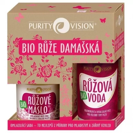 Omlazující sada s růží damašskou Purity Vision - 1 ks