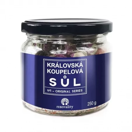 Královská koupelová sůl Renovality - 250 g