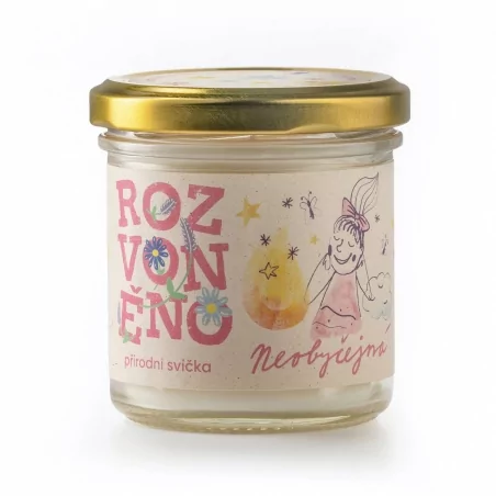 Neobyčejná (přírodní svíčka) Rozvoněno - 130 ml