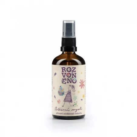 Potěšení mysli (přírodní osvěžovač vzduchu s levandulí a citronovou trávou) Rozvoněno - 100 ml