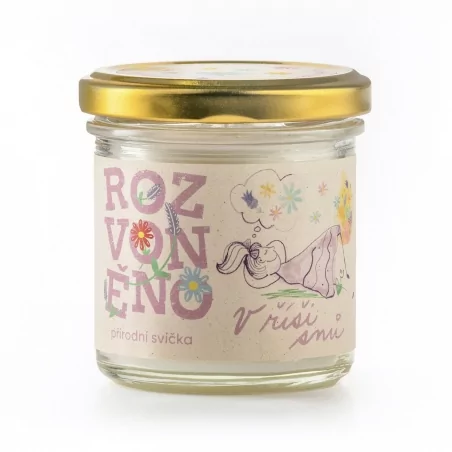 V říši snů (přírodní svíčka s levandulí) Rozvoněno - 130 ml