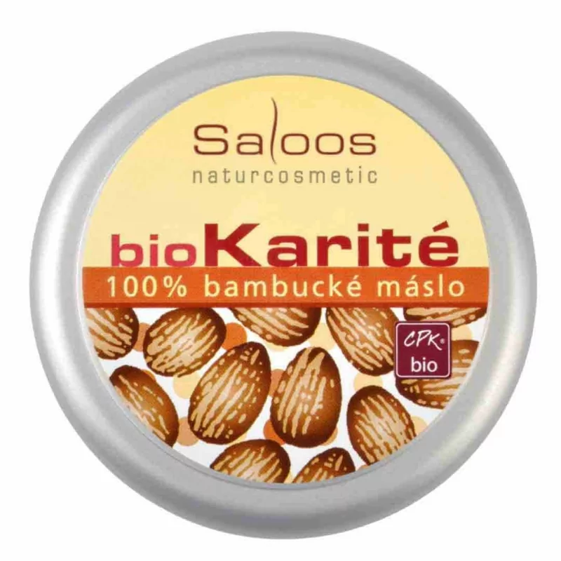 Balzám BIO karité Bambucké máslo Saloos - 50 ml Balzám BIO karité Bambucké máslo Saloos - 50 ml