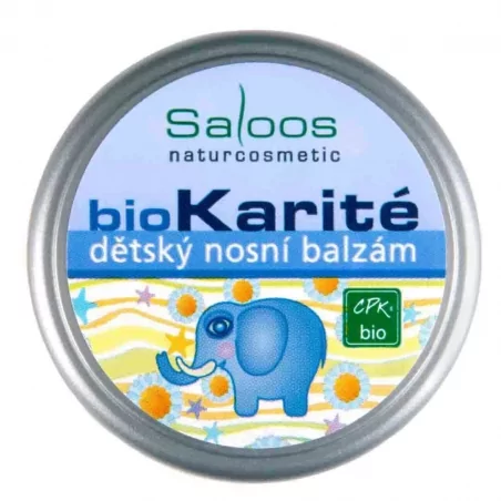 Balzám BIO karité Dětský nosní Saloos - 19 ml