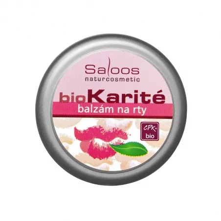 Balzám BIO karité Na rty Saloos - 19 ml