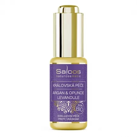 Královská péče Argan & Opuncie (Levandule) Saloos - 20 ml