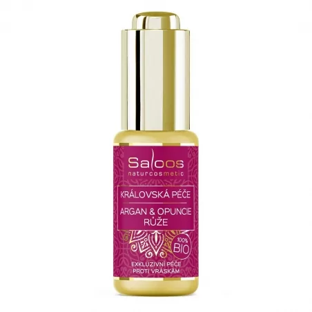 Královská péče Argan & Opuncie (Růže) Saloos - 20 ml
