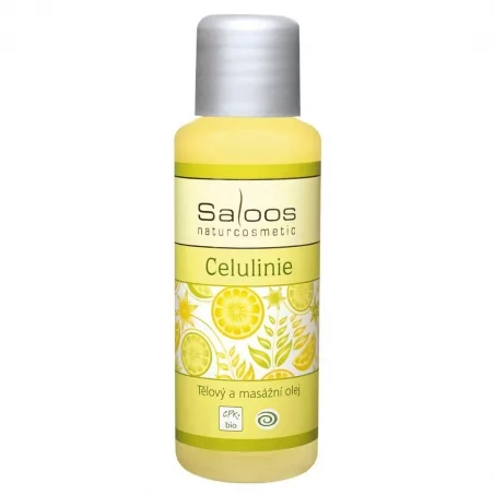 Masážní olej celulinie Saloos - 125 ml