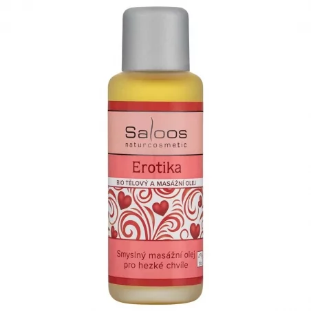 Masážní olej erotika Saloos - 50 ml