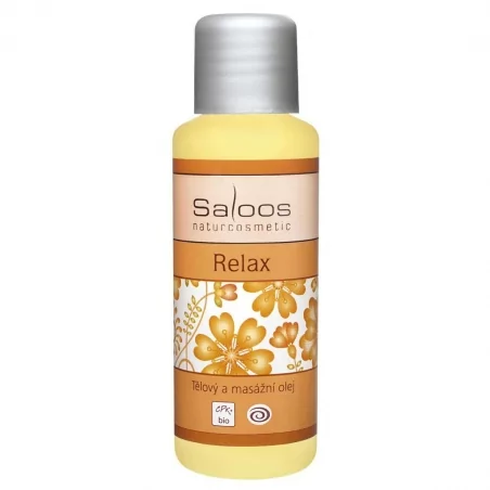 Masážní olej relax Saloos - 50 ml