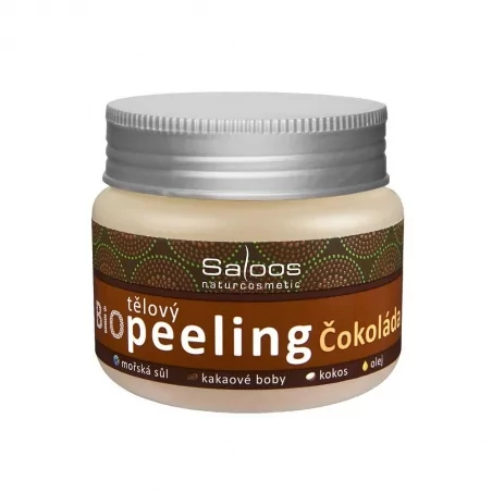 Tělový Peeling čokoláda Saloos - 140 ml