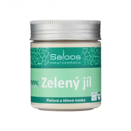 Zelený jíl francouzský Saloos - 140 g