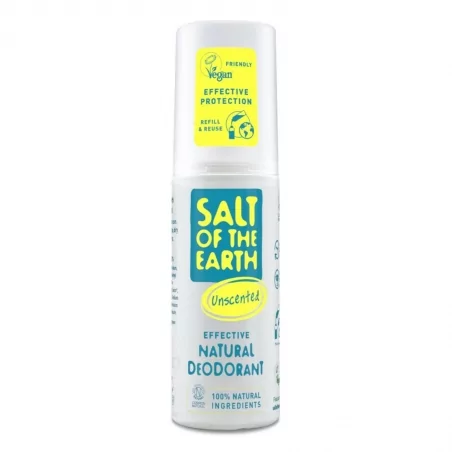 Přírodní deodorant sprej bez vůně Salt of the Earth - 100 ml