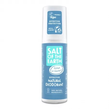 Přírodní deodorant sprej mořský vánek (kokos) Salt of the Earth - 100 ml