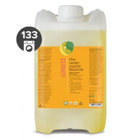 Prací gel olivový na vlnu a hedvábí Sonett - 1 l
