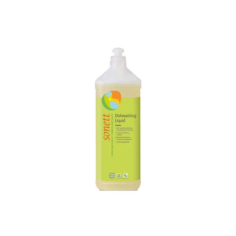 Prostředek na nádobí citron Sonett - 1 l Prostředek na nádobí citron Sonett - 1 l