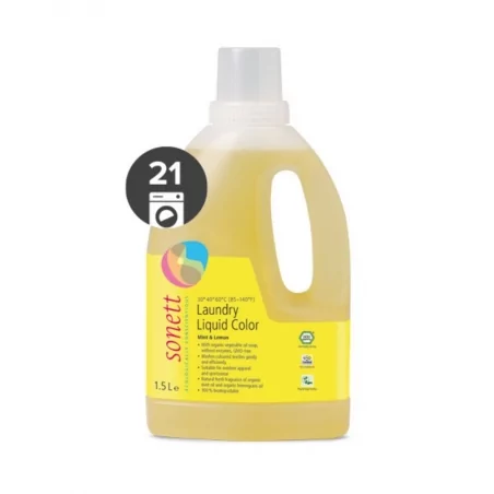 Tekutý prací gel na barevné prádlo Color Sonett - 5 l