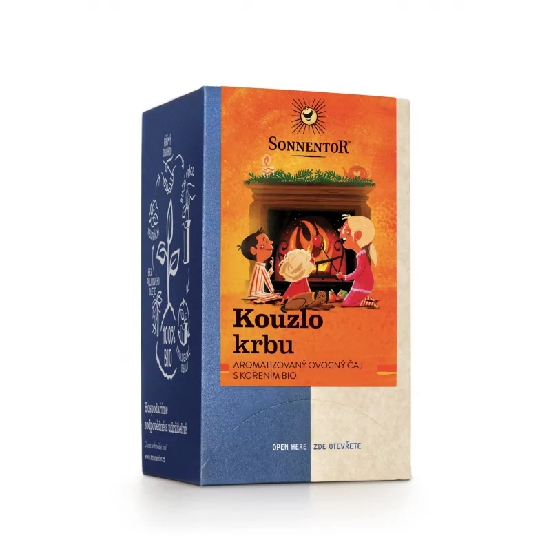 Kouzlo krbu (ovocný čaj BIO) Sonnentor - 45 g, 18 sáčků Kouzlo krbu (ovocný čaj BIO) Sonnentor - 45 g, 18 sáčků