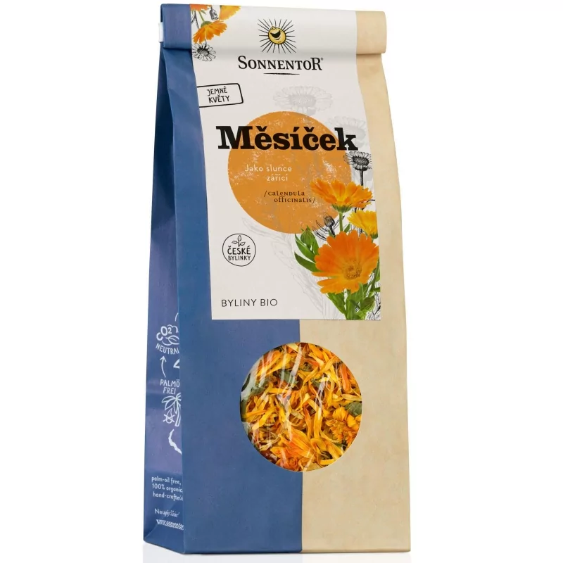 Měsíčkový čaj BIO (sypaný) Sonnentor - 50 g Měsíčkový čaj BIO (sypaný) Sonnentor - 50 g