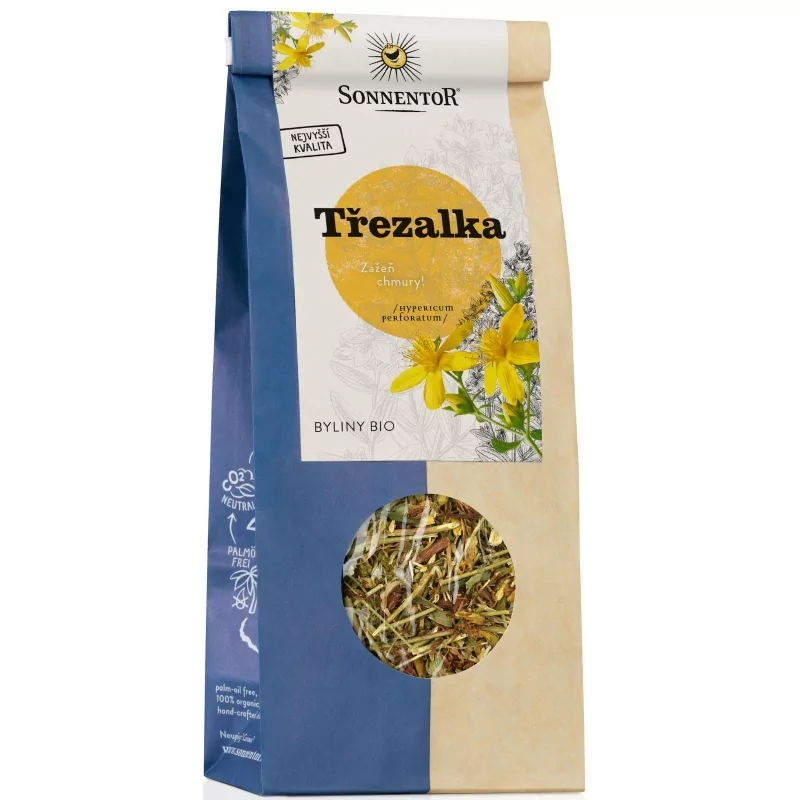 Třezalkový čaj BIO (sypaný) Sonnentor - 60 g Třezalkový čaj BIO (sypaný) Sonnentor - 60 g