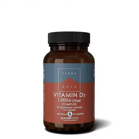 Vitamin D3 1.000 iu Komplex Terranova Health - 50 ks