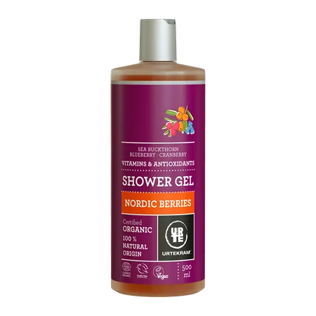 Sprchový gel Nordic Berries Urtekram - 500 ml