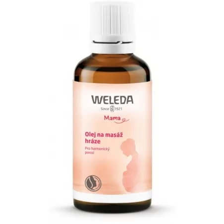 Olej na masáž hráze Weleda - 50 ml