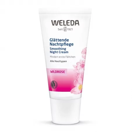 Růžový noční krém Weleda - 30 ml