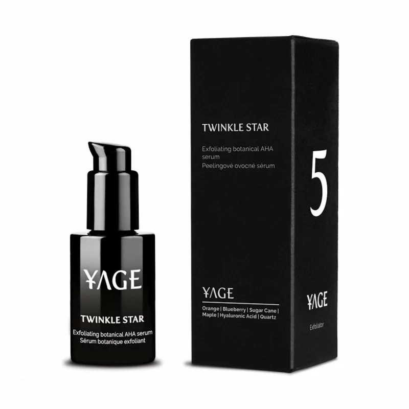 Noční exfoliační sérum s ovocnými aha kyselinami Yage Organics - 30 ml Noční exfoliační sérum s ovocnými aha kyselinami Yage Organics - 30 ml