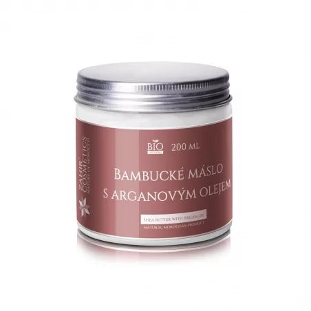 Bambucké máslo s arganovým olejem Zahir Cosmetics - 200 ml