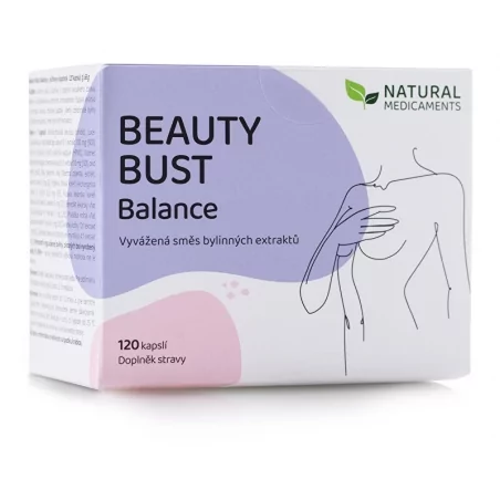 Beauty Bust Balance Natural Medicaments - 120 kapslí