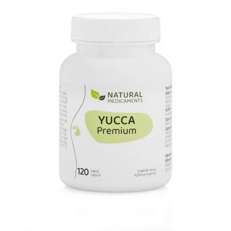 Yucca Premium Natural Medicaments - 120 kapslí
