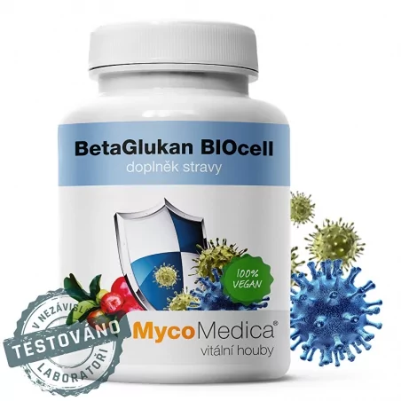 BetaGlukan BIOcell MycoMedica - 90 kapslí