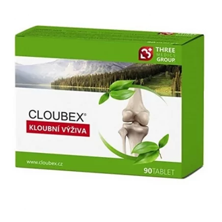 Cloubex® Kloubní výživa s vitamíny Three Medics Group - 90 tablet