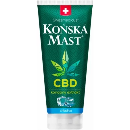 Koňská mast s CBD chladivá Herbamedicus - 200 ml
