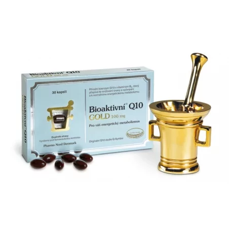 Bioaktivní Q10 GOLD 100 mg Pharma Nord - 60 pastilek