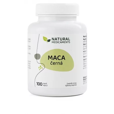 Maca černá Natural Medicaments - 100 kapslí