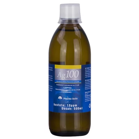 Koloidní stříbro Ag100 (10ppm) Pharma Activ - 1000 ml