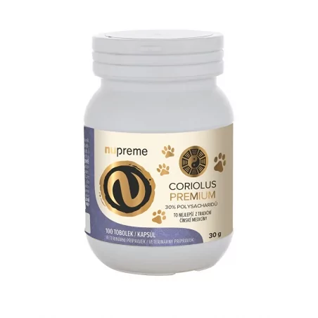 Coriolus Versicolor extract 30% Nupreme - 100 kapslí