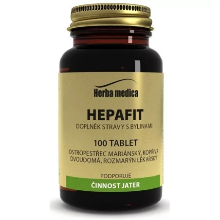 Hepafit 50g / očista játer HerbaMedica - 100 tablet