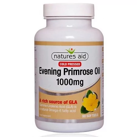 Pupalka dvouletá 1000 mg / Natures Aid - 90 tobolek